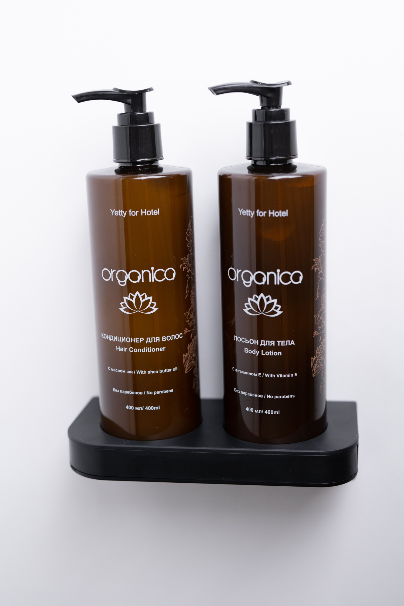 Держатель двойной, для диспенсера 400 мл: 1/2/100