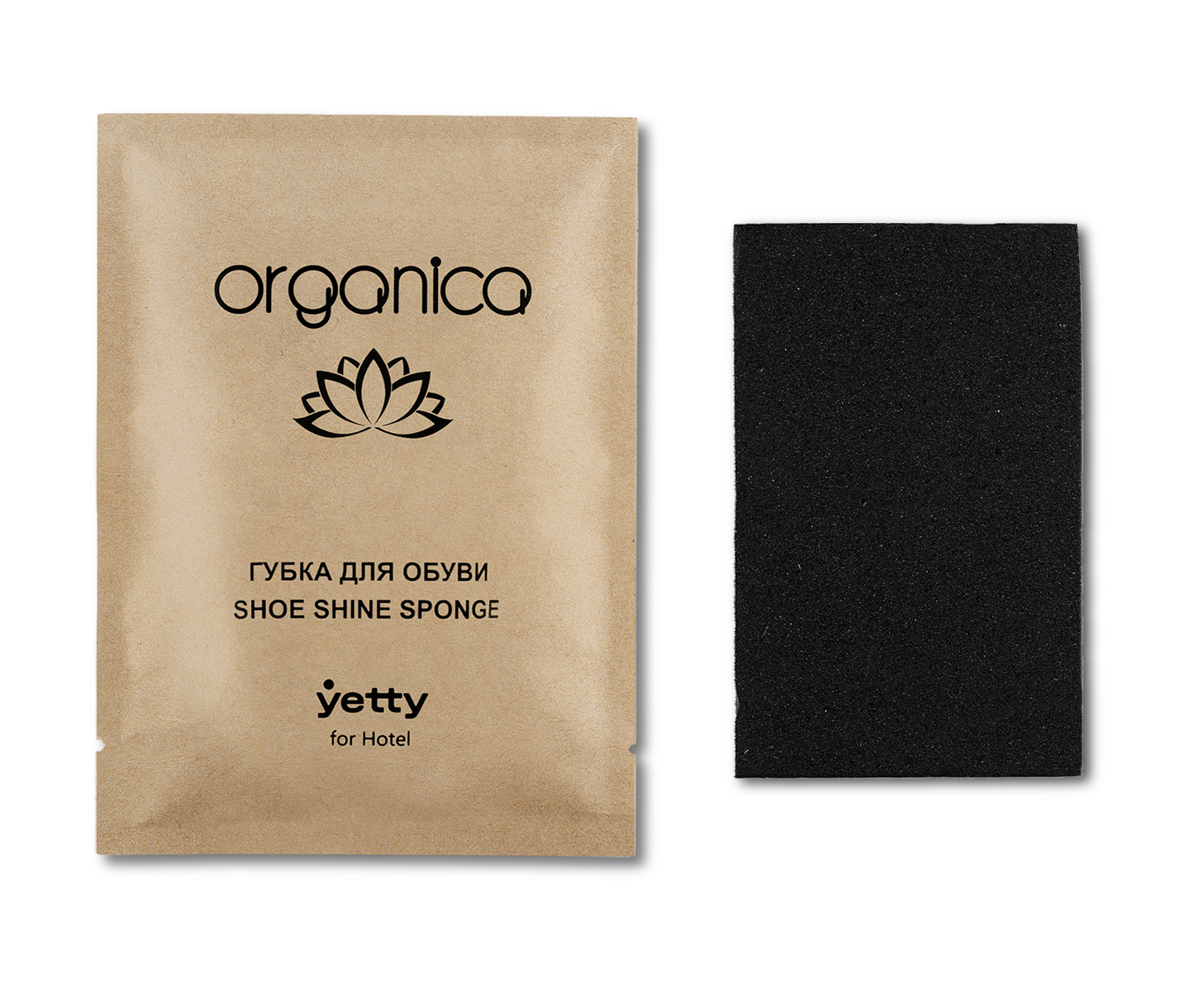 Губка для обуви Organica, в саше: 50/500